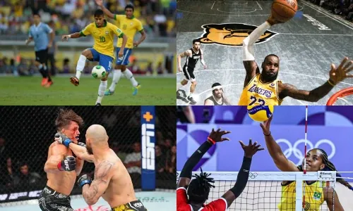 Transmissões esportivas ao vivo