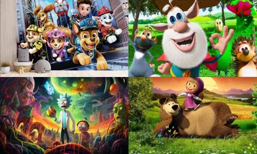 Desenhos e programação infantil
