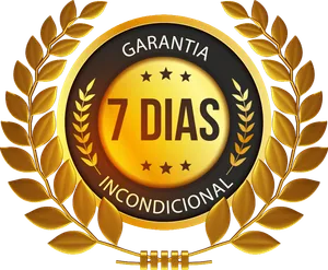 Selo de garantia de 7 dias